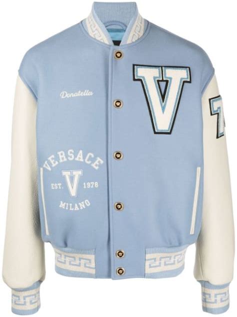 versace bomber jacket cheap|versace varsity bomber jacket.